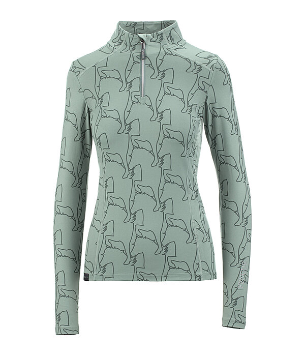 Zip-Funktions-Langarmshirt Asta