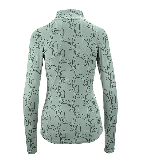 Zip-Funktions-Langarmshirt Asta