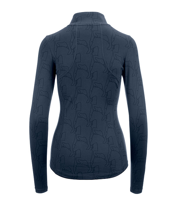 Zip-Funktions-Langarmshirt Asta