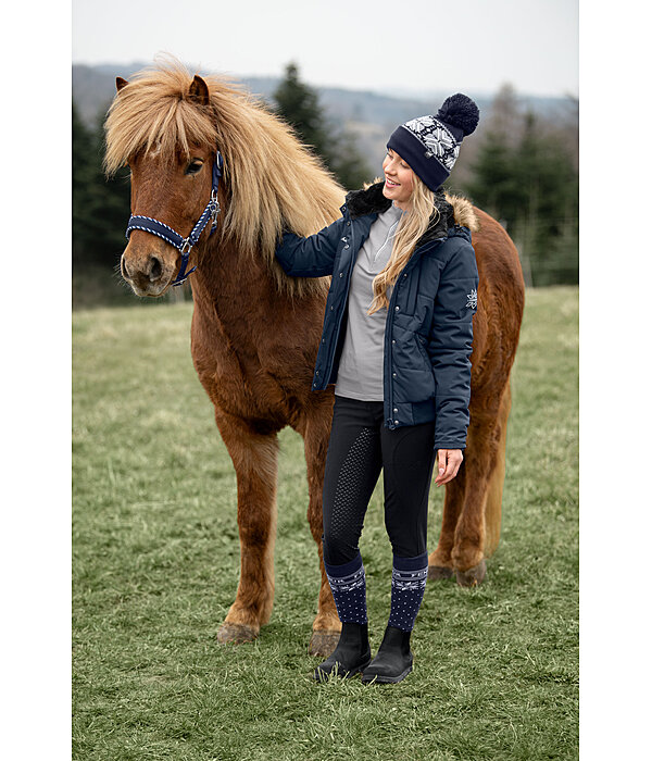 Kapuzen-Winter-Reitjacke Elgur