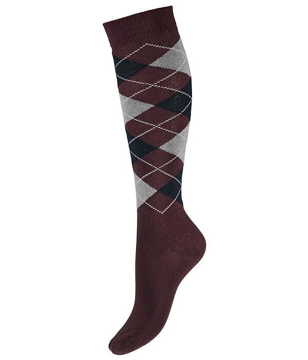 Kniestrmpfe Argyle