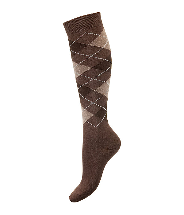 Kniestrmpfe Argyle