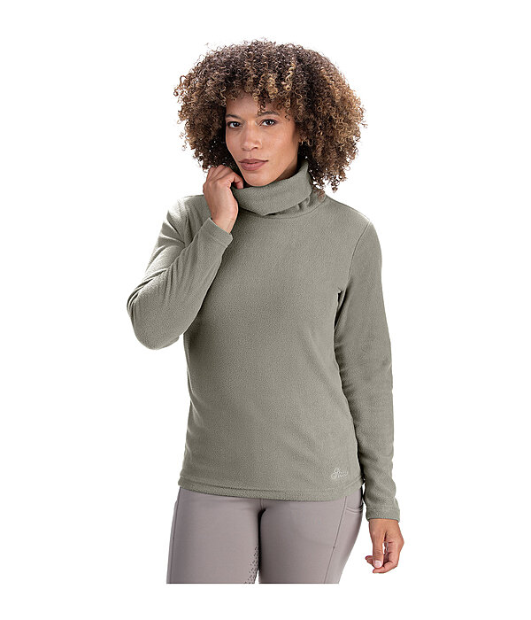 Fleece-Rollkragenpullover Thea
