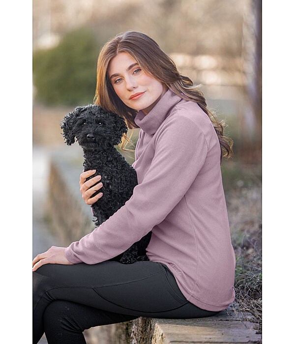 Fleece-Rollkragenpullover Thea
