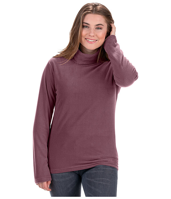 Fleece-Rollkragenpullover Thea
