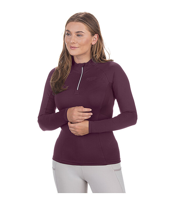 Zip-Funktions-Langarmshirt Sofie