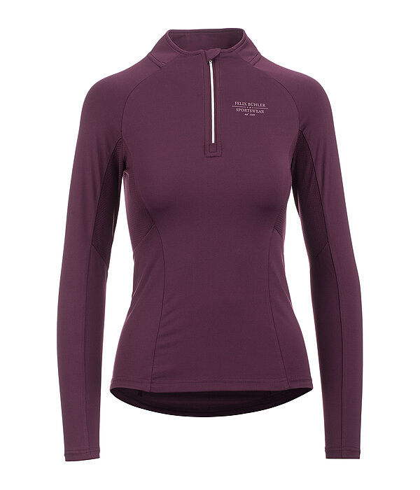 Zip-Funktions-Langarmshirt Sofie