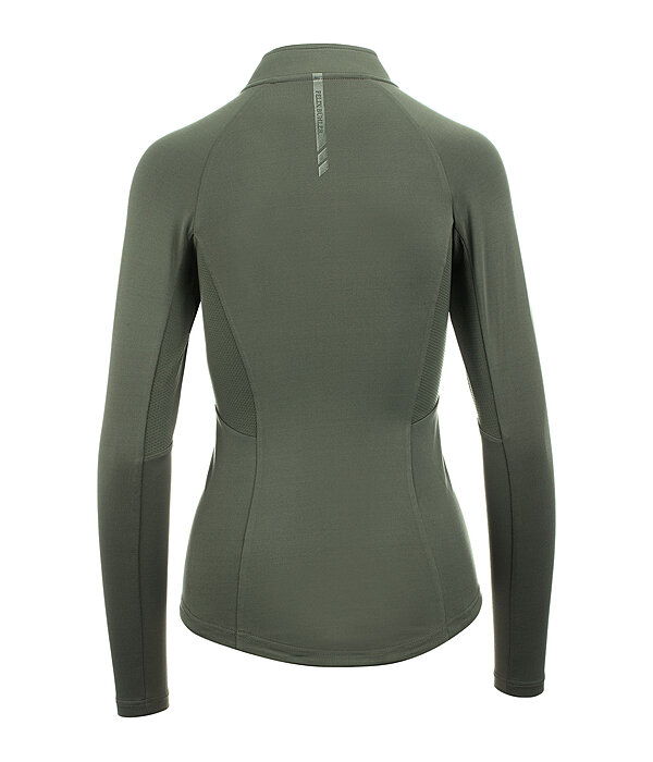 Zip-Funktions-Langarmshirt Sofie