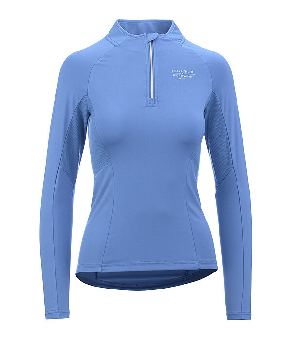 Zip-Funktions-Langarmshirt Sofie