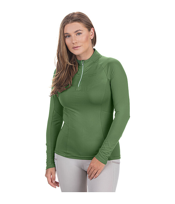 Zip-Funktions-Langarmshirt Sofie