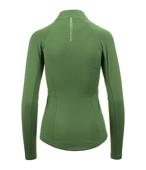 Zip-Funktions-Langarmshirt Sofie