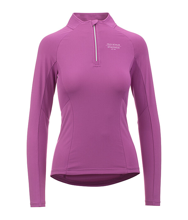 Zip-Funktions-Langarmshirt Sofie