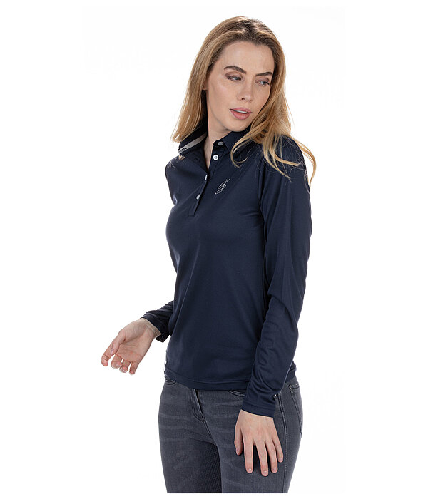 Funktions-Langarm-Poloshirt Mara LS