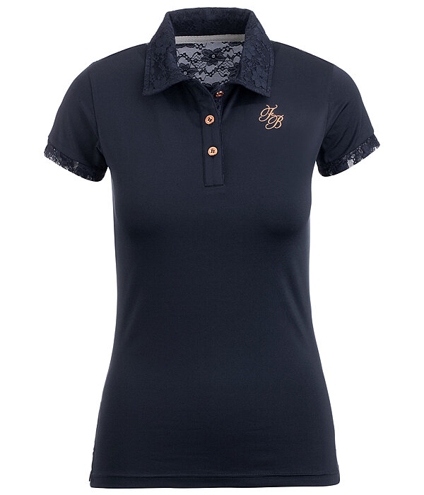 Spitzen-Funktions-Poloshirt Klara