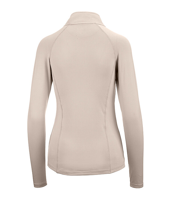 Zip-Funktions-Langarmshirt Lea