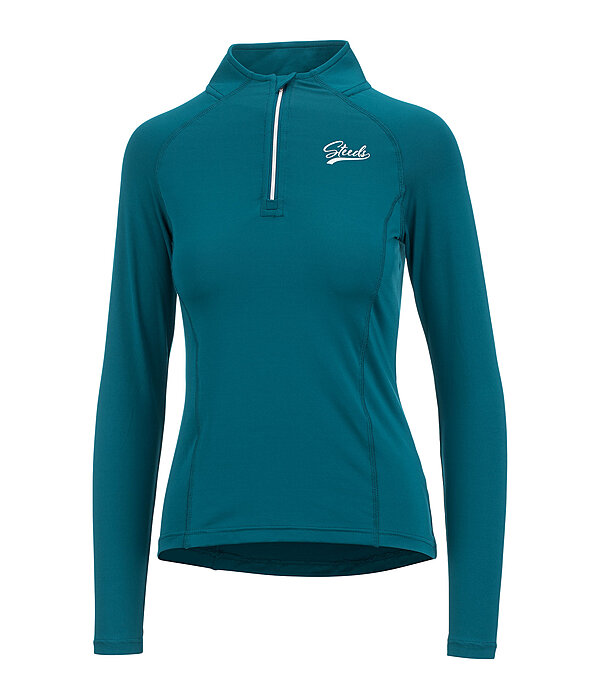 Zip-Funktions-Langarmshirt Lea