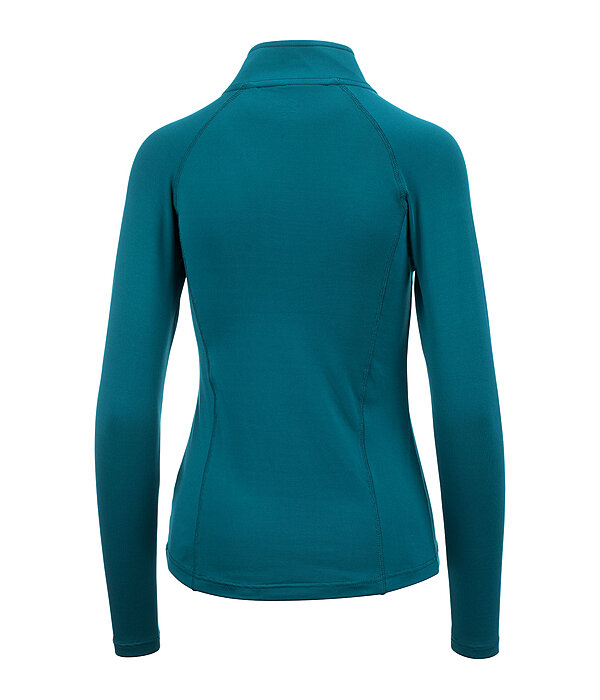 Zip-Funktions-Langarmshirt Lea