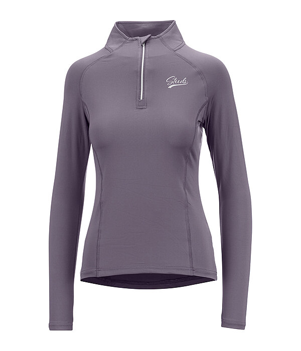 Zip-Funktions-Langarmshirt Lea