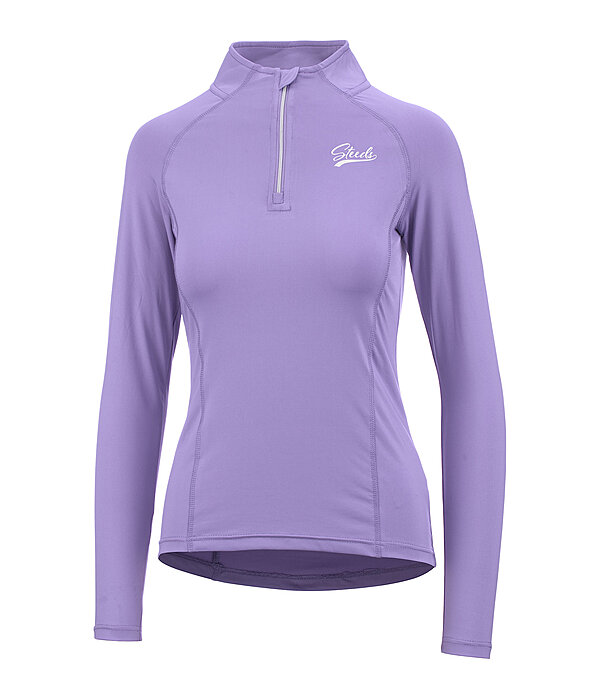 Zip-Funktions-Langarmshirt Lea