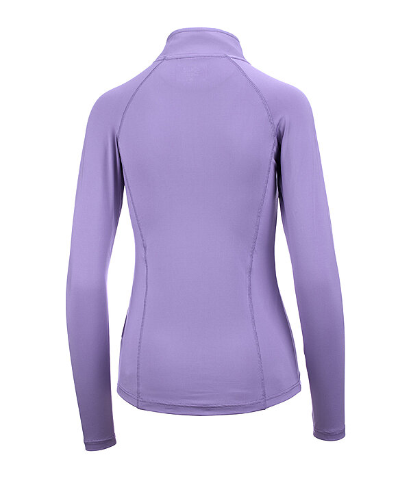 Zip-Funktions-Langarmshirt Lea