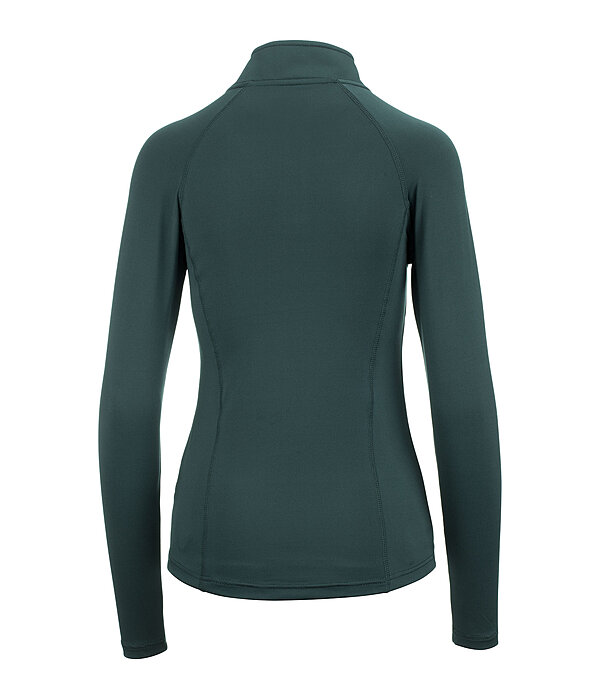 Zip-Funktions-Langarmshirt Lea
