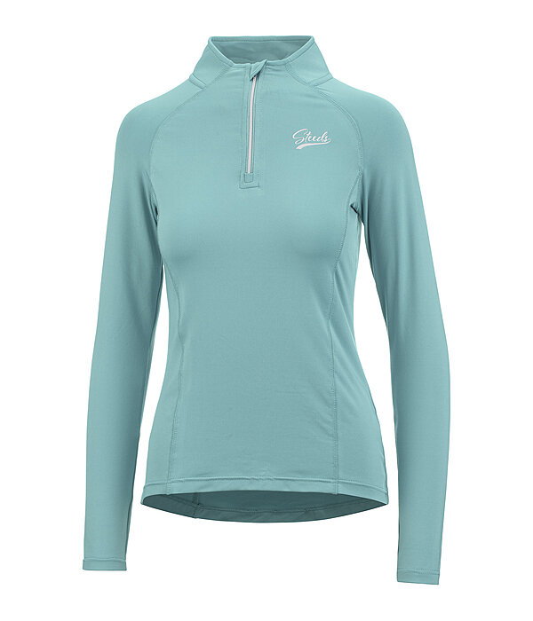 Zip-Funktions-Langarmshirt Lea