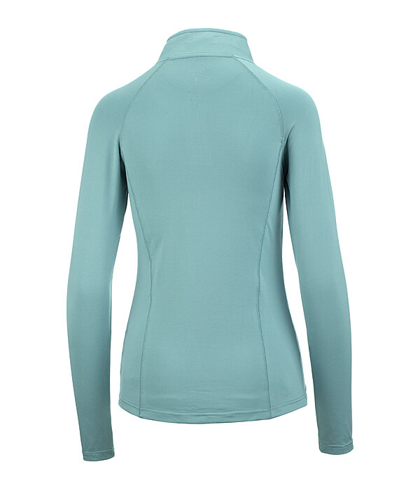 Zip-Funktions-Langarmshirt Lea