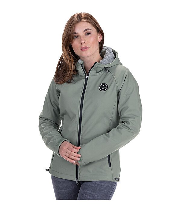 Kapuzen-Softshell-Reitjacke Lara