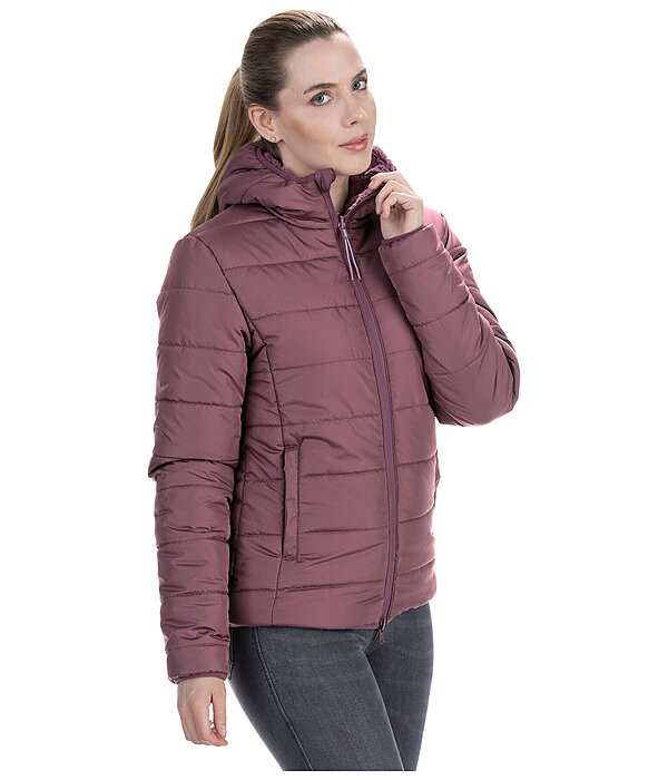 Kapuzen-Wende-Teddyjacke Lena