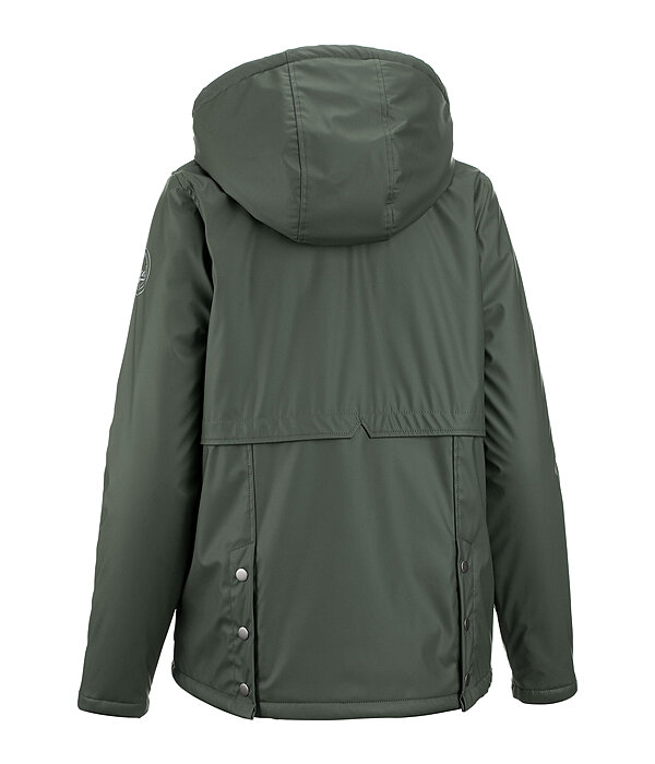Teddyfleece-Kapuzenregenjacke Stella