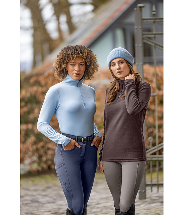 Zip-Funktions-Fleeceshirt Luisa