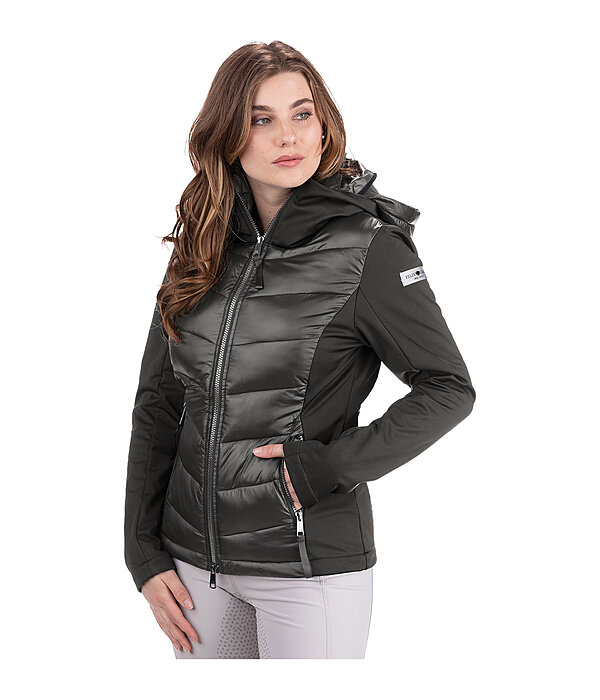 Softshell-Kapuzen-Kombi-Reitjacke Claire