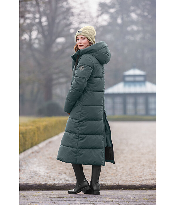 Kapuzen-Stepp-Reitmantel Anne