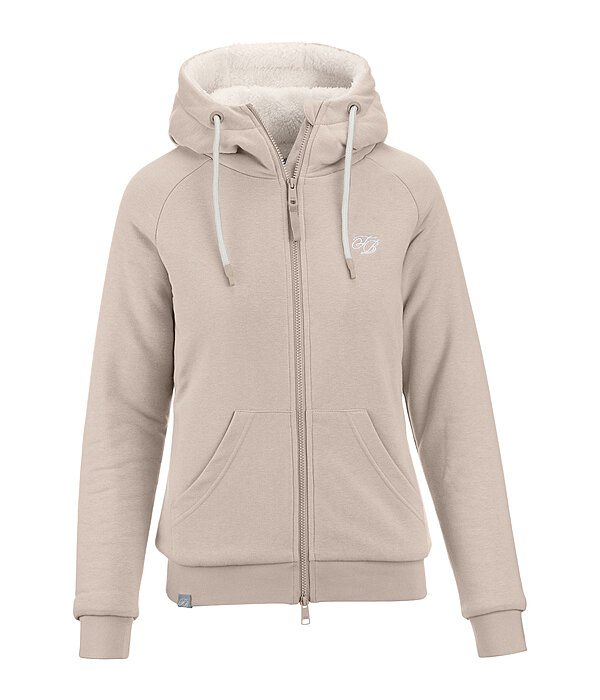 Kapuzen-Teddy-Sweatjacke Kaja