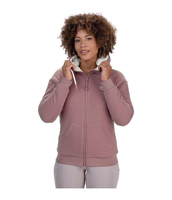 Kapuzen-Teddy-Sweatjacke Kaja