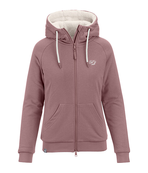 Kapuzen-Teddy-Sweatjacke Kaja