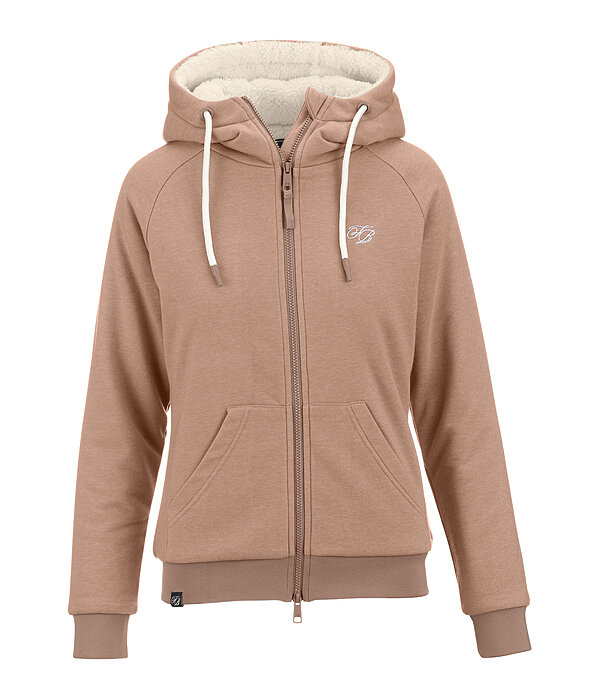 Kapuzen-Teddy-Sweatjacke Kaja