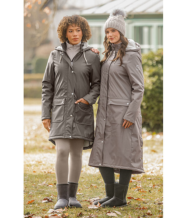 Teddyfell-Kapuzen-Regenmantel Paris