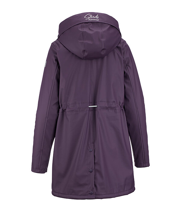 Teddyfleece-Kapuzenregenjacke Stella II