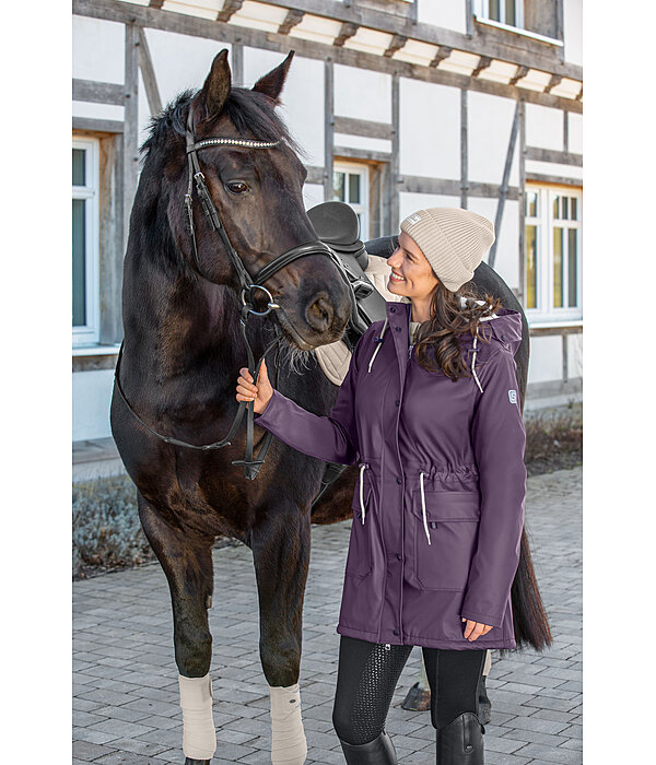Teddyfleece-Kapuzenregenjacke Stella II