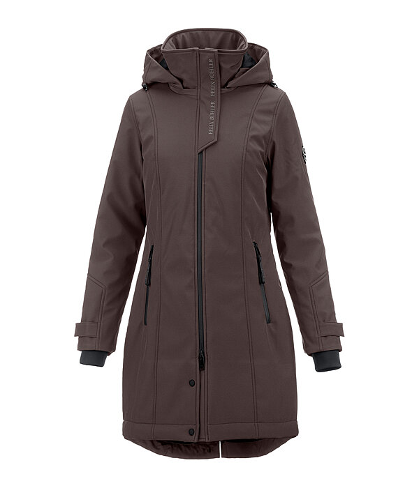 Kapuzen-Softshell-Reitmantel Aurelie