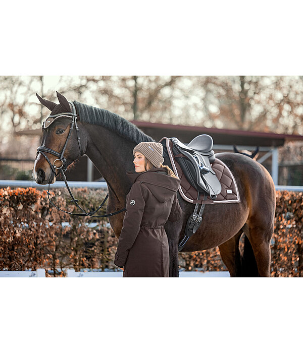Kapuzen-Softshell-Reitmantel Aurelie