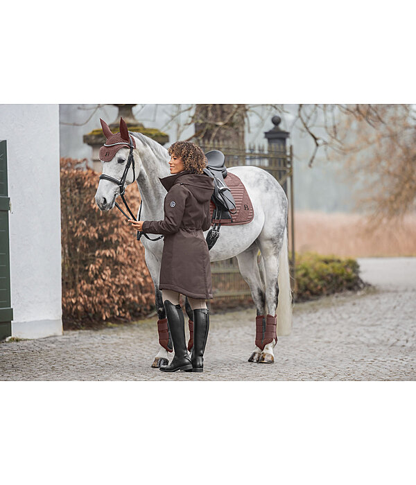 Kapuzen-Softshell-Reitmantel Aurelie