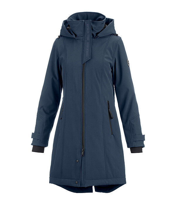 Kapuzen-Softshell-Reitmantel Aurelie