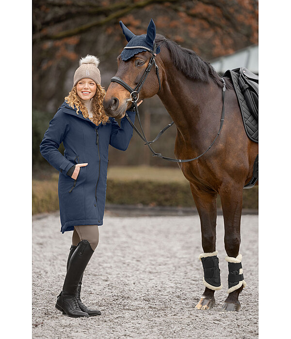 Kapuzen-Softshell-Reitmantel Aurelie