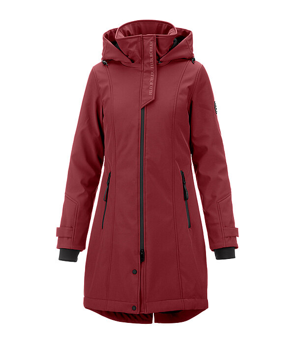 Kapuzen-Softshell-Reitmantel Aurelie