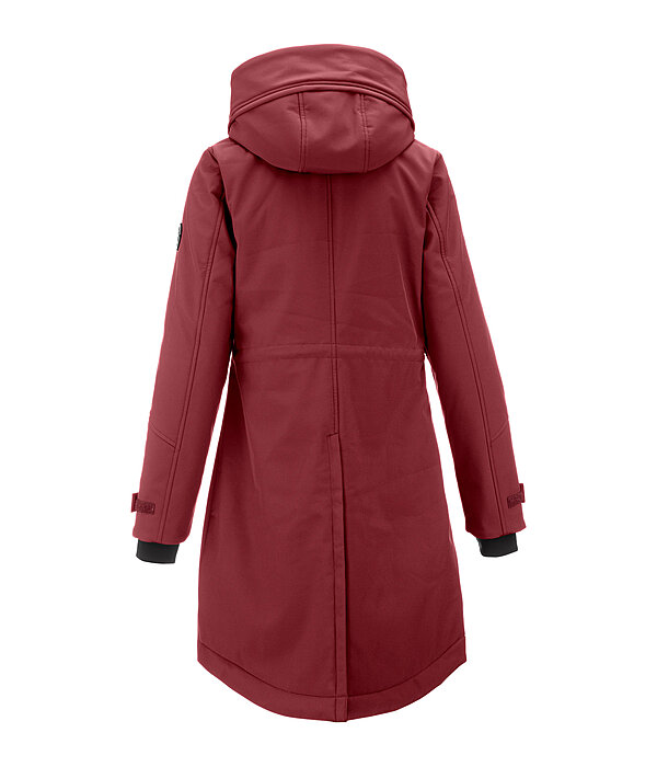 Kapuzen-Softshell-Reitmantel Aurelie