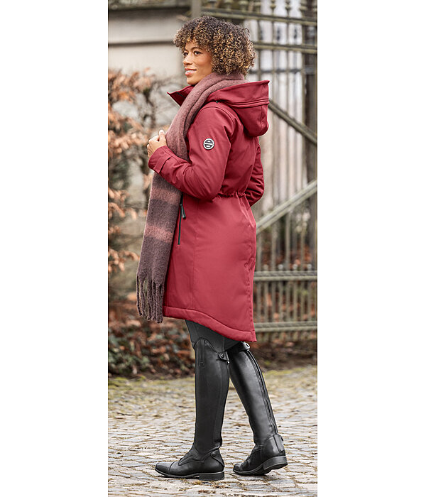 Kapuzen-Softshell-Reitmantel Aurelie