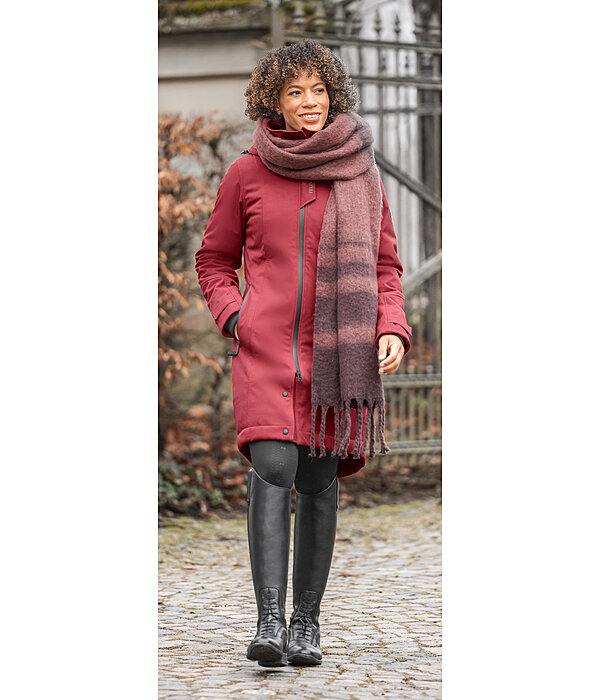 Kapuzen-Softshell-Reitmantel Aurelie