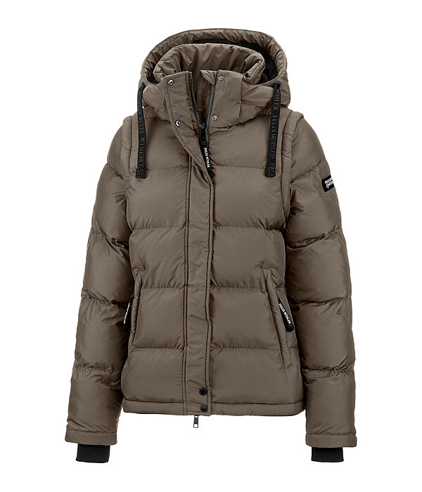 2 in 1 Kapuzen-Steppjacke Elis